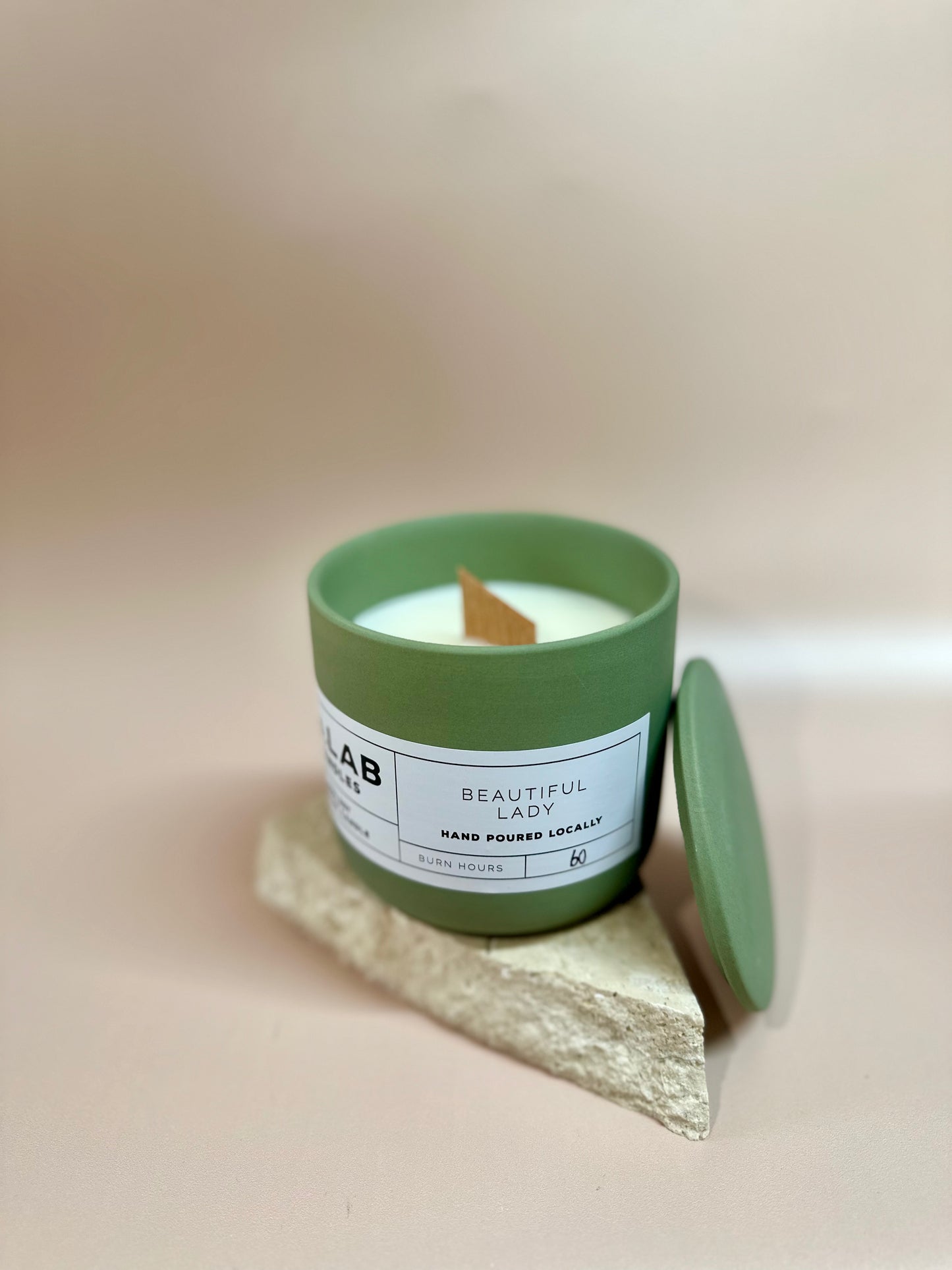 Beautiful Lady - Ceramic Candles
