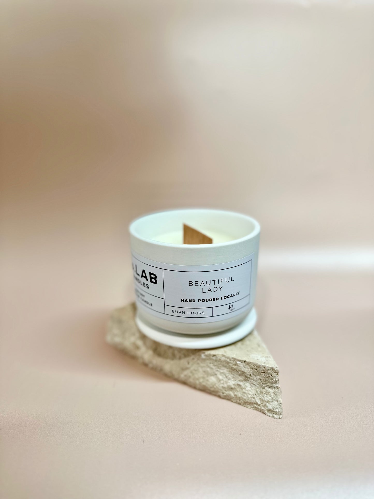 Beautiful Lady - Ceramic Candles