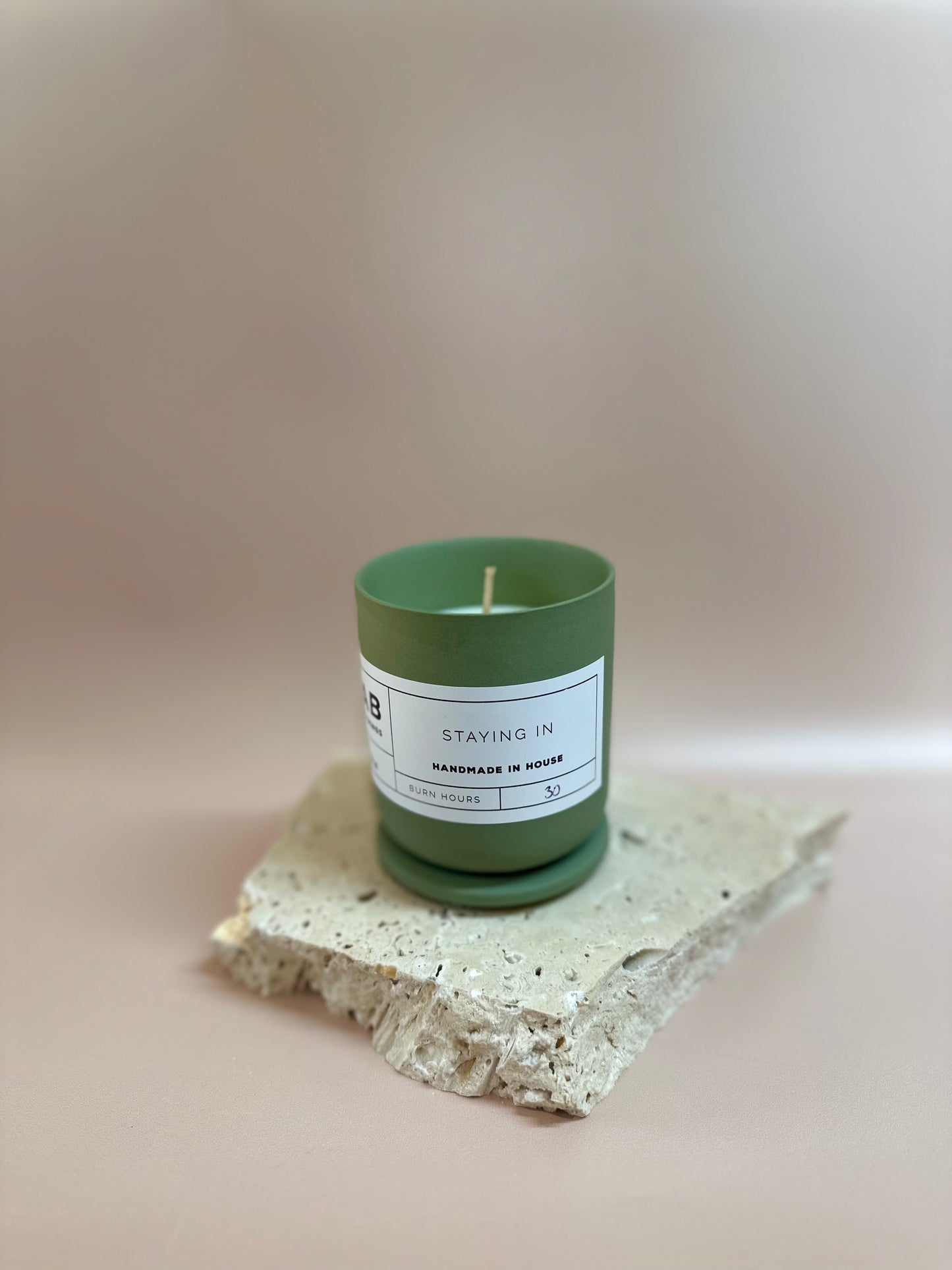 Staying In - Ceramic Candles