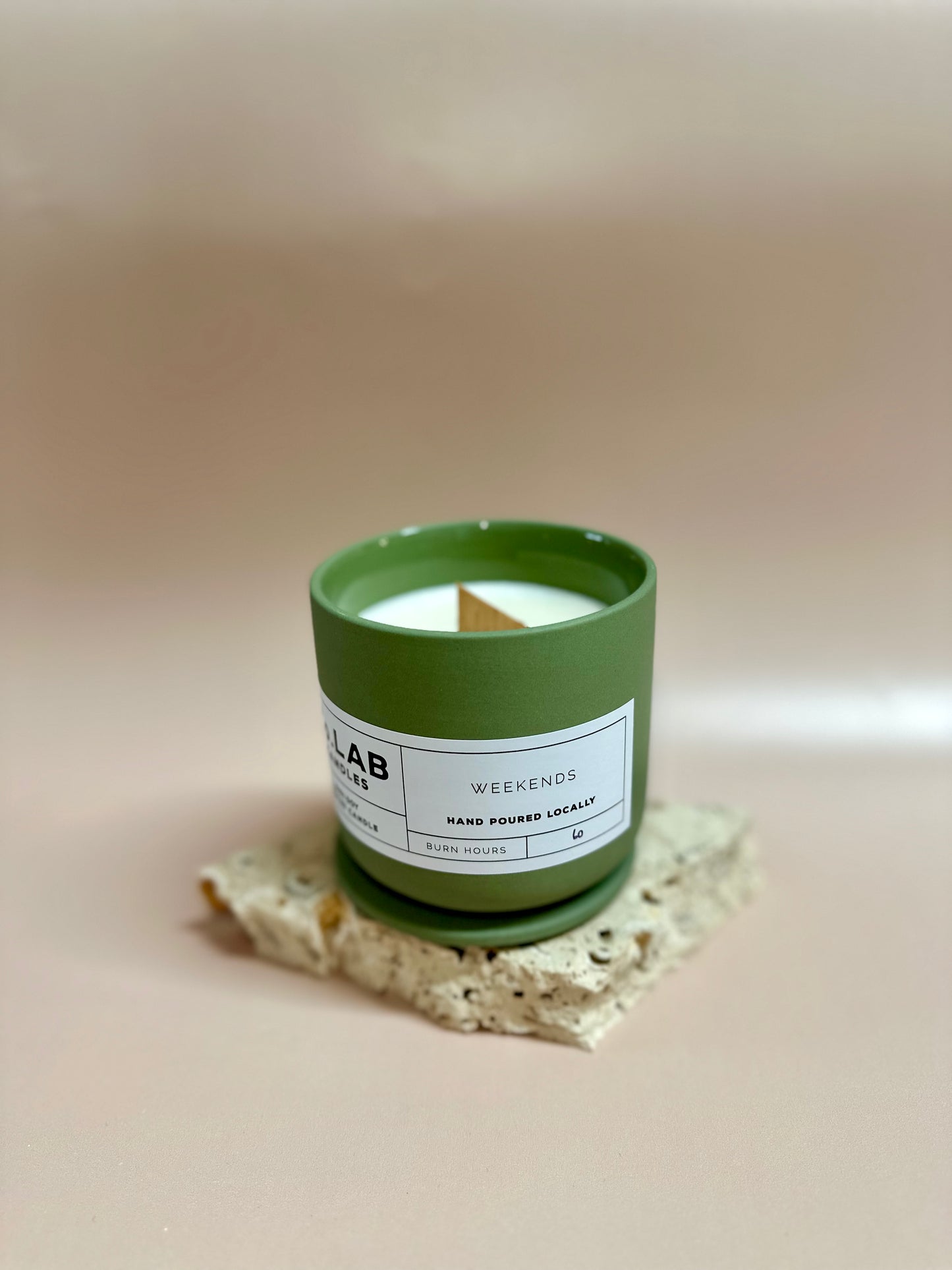 Weekends - Ceramic Candles