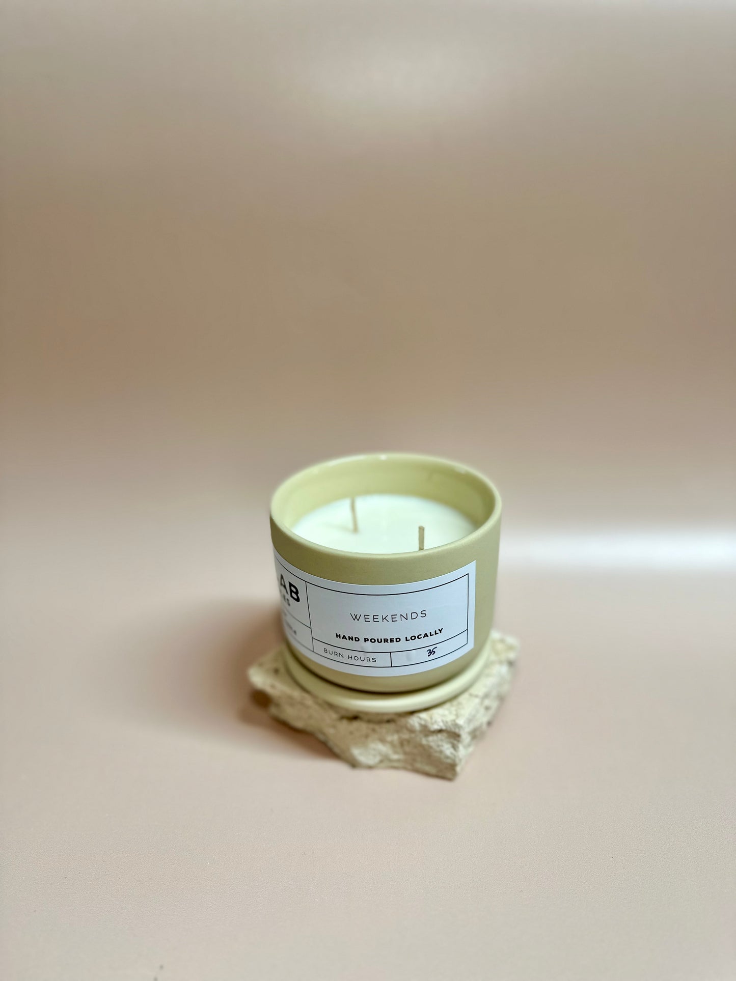 Weekends - Ceramic Candles