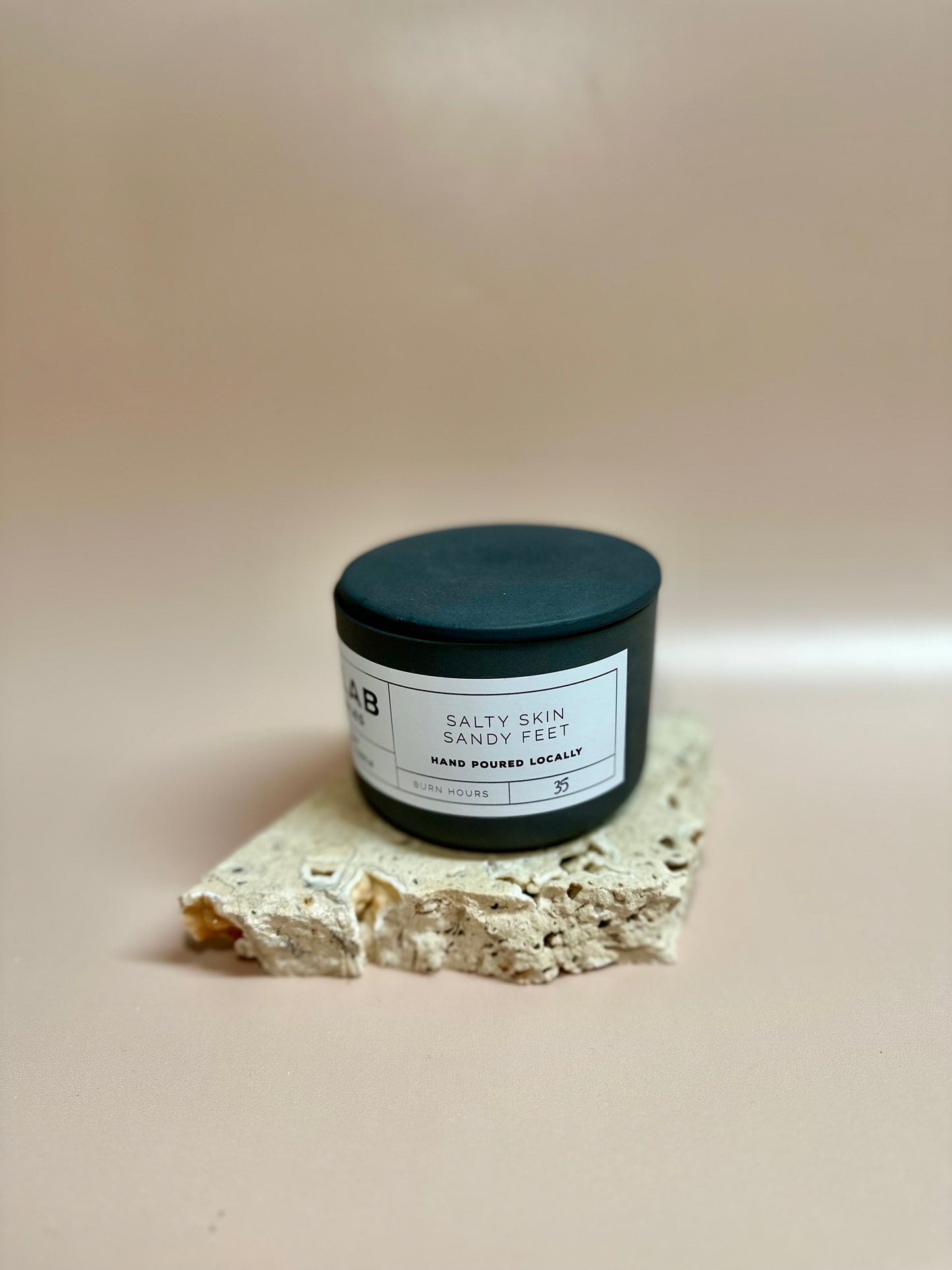 Salty Skin Sandy Feat - Ceramic Candles