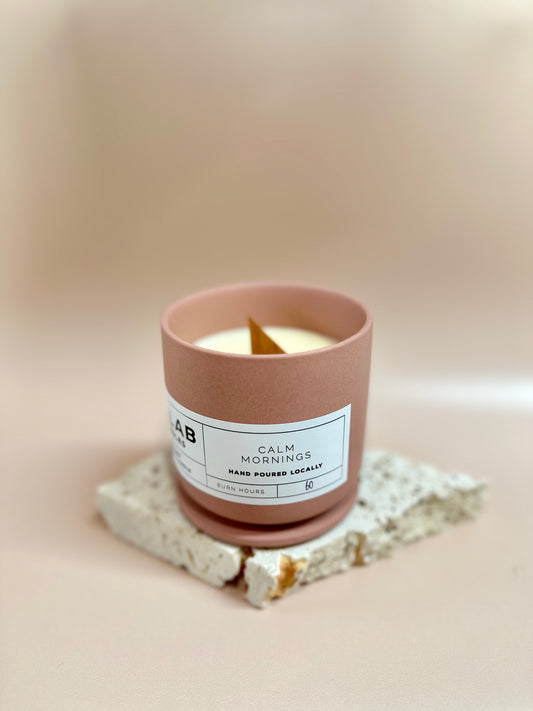 Calm Mornings - Ceramic Candles